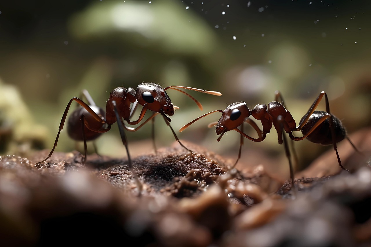 File de fourmis sur une surface – traitement anti-fourmis par EFG 47 dans le Lot-et